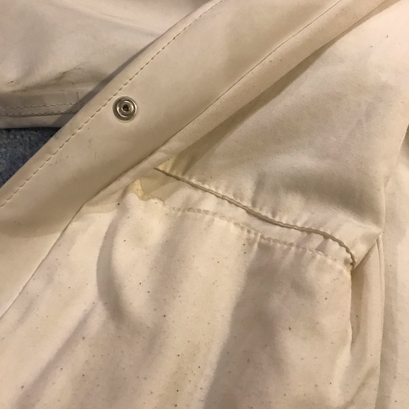 Stutterheim White Arholma Raincoat- small - Picture 6 of 10